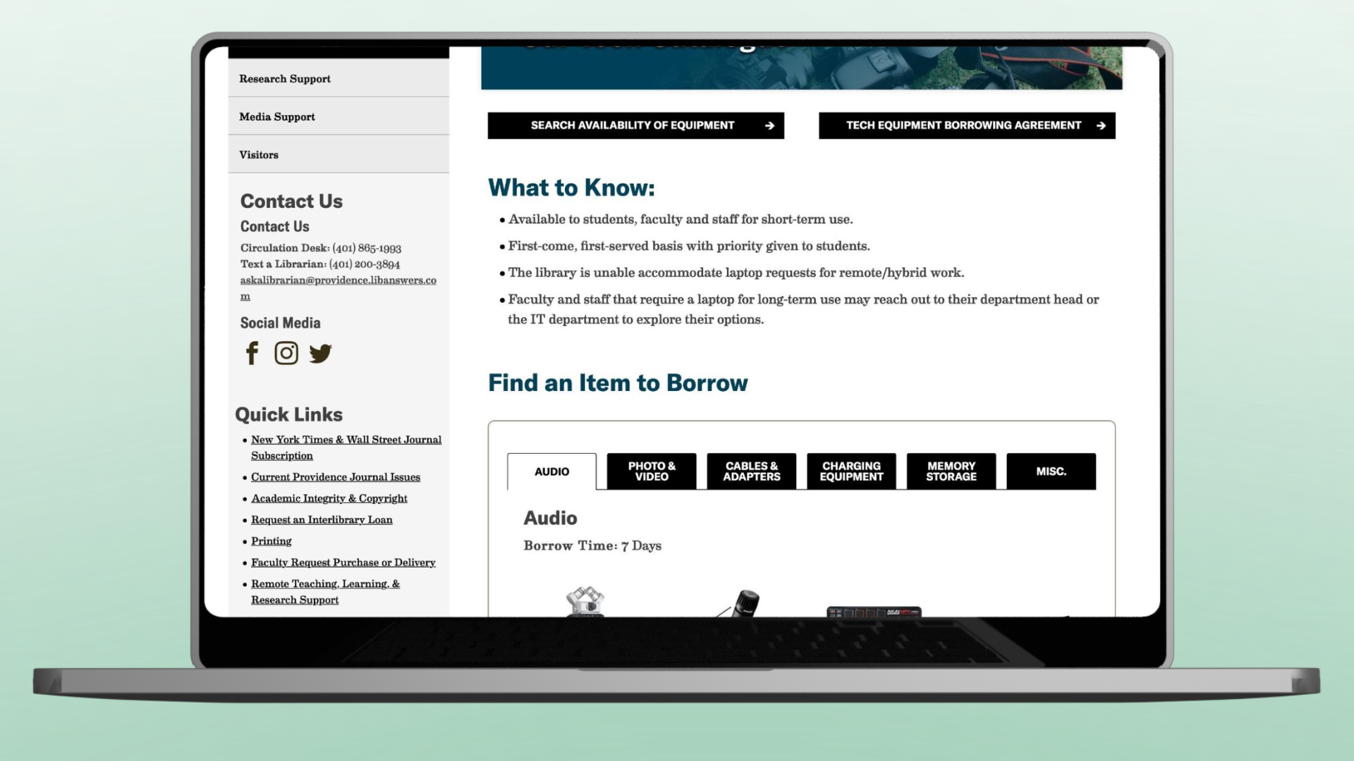 Simplifying Research for a College Campus screenshot 3