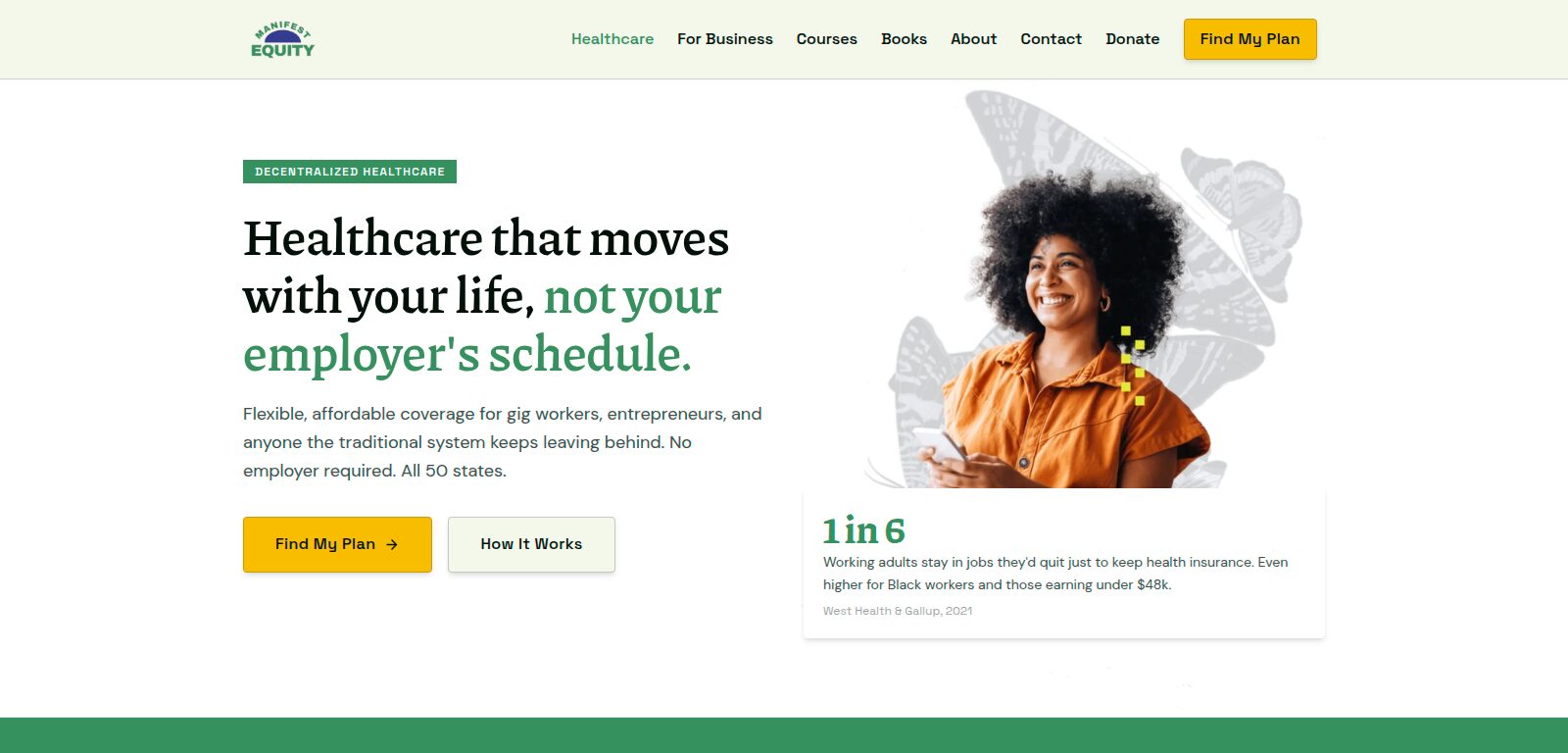 Full Site Redesign and Recommendation Engine for a Benefits Marketplace screenshot