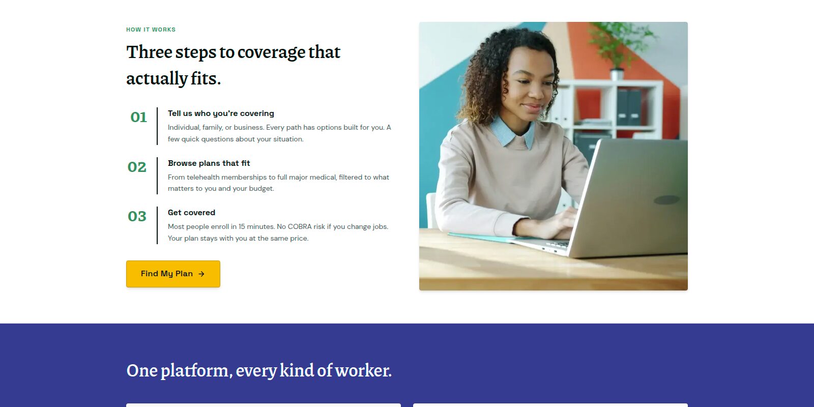 Three steps to coverage that actually fits