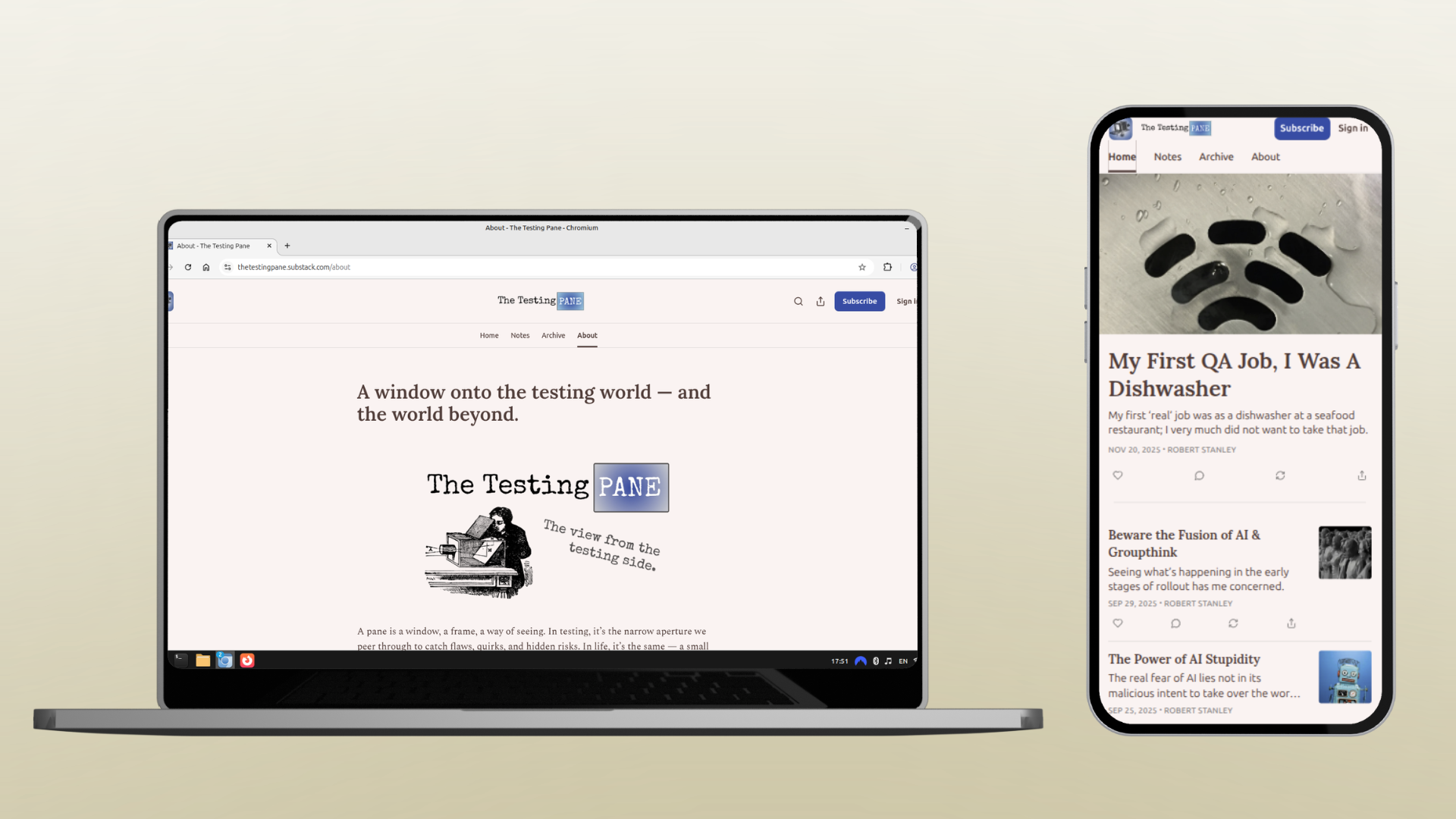 Branding a Publication with Personality screenshot