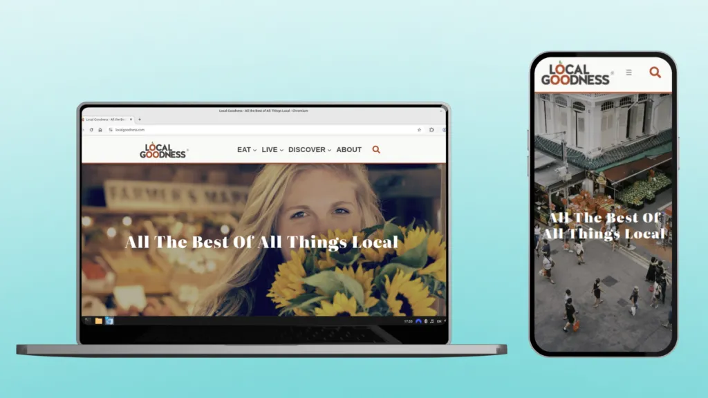 Local Goodness Website